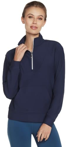 Skechers Damen Goluxe Rib 1/4 Zip Pullover