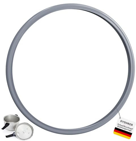22cm Dichtungsringe für WMF,Dichtungsring für WMF Schnellkochtopf Ersatzteile,Schnellkochtopf Dichtungsringe für WMF 6068559990 6068559997 und Silit 3L 4.5L 6.5L 8.5L,Dichtung Schnellkochtopf,Grau