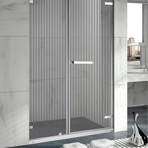 Vinilos para Cristales 90x200 CM Rayas Plateadas Vinilo Adhesivo Cristal Translucido,Vinilos Adhesivos para Cristales,Vinilo Ventana,Vinilo Mampara Ducha,Window Film Anti UV