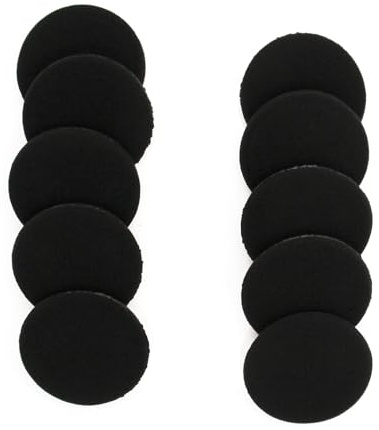 Limtula Set of 10 Pairs Replacement Sponge Ear Cushions Soft Earphone Covers Foam Ear Pads 35mm 40mm 45mm 50mm 55mm 60mm 65mm