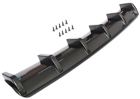 Txopaf Auto ABS Heckspoiler Hinterlippe, für BMW 7 Series X3 X5 Z3 Z4 3 5 E38 E39 E46 E83 M5 325i Heckstoßstange Spoiler Lippe Diffusor Anti-Crash Splitter Car Schützen Zubehör,B-92CM