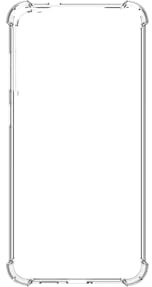 Designed for Samsung Mobeen Clear Cover