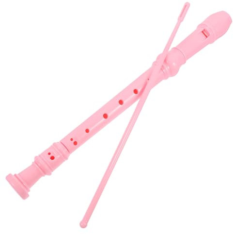 TOGEVAL Musical Instrument Flute Recorder for Boys and Girls Adults Cleaning Stick