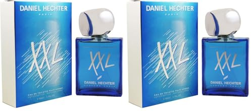 DANIEL HECHTER - Eau de Toilette Homme XXL - 50 ml (Lot de 2)