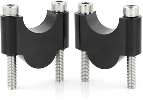 Für XL1000V Für VTR1000F Für CBX 750 Für FMX 650 Für NT650V Für NX 650 Für SLR 650 Lenkererhöhungen 22mm 7/8 Lenkermontageerhöhungen Motorrad-Lenkererhöhung(Black Riser 30mm)