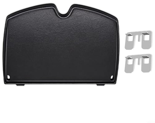 CNANRNANC Gusseisen Grillplatte für Weber Q1000 Q1200, Q1400 Q120, Q140 Serie Grills Grillplatte Zubehör für Weber Q100/1000 Series Gasgrills