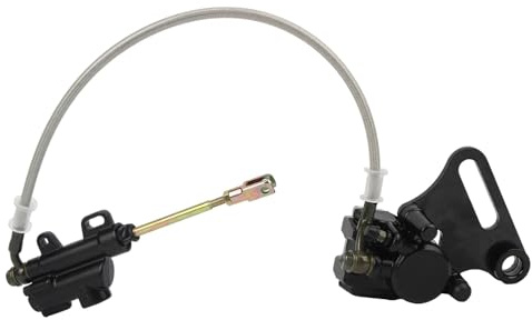Motocross 15 mm hydraulische Scheibenbremse hinten Bremssattel mit Hauptbremszylinder, Bremsbeläge, 125 cc – 160 cc