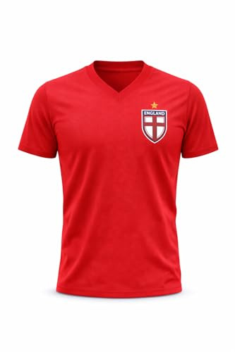 Pink Malibu England Football Shirt, Breathable Fabric, Unisex, for Training, World 2026 and Euros, White