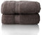 Glart Premium Frottier Handtuch Set, Frotteeserie in 6 Farben und 5 Größen, Farbe: ANTHRAZIT, 2X Saunatücher 70x200 cm