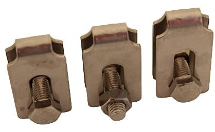 GSM Eckverbinder, Verlängerte Schwere Schelle Für Gabionen, Zaun, Doppelstabmatten, Komposter, Hochbeete und Holzmieten aus deutscher Fertigung (3) in Schwarz