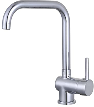 Küchenarmatur PRAG, chrom, eckig