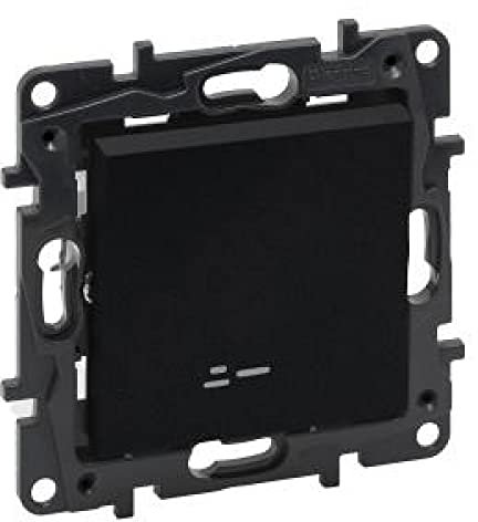 Bouton-Poussoir Illuminé Noir Niloe Étape Sonnette Avec Éclairage