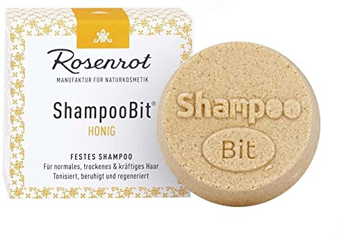 Rosenrot Festes ShampooBit, Honig, 60g (2)
