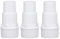 Nimomo Combo Hose Adapter 3Pcs G1‑1/2 External Thread Hose Adapter Swimming Pool Supplies for Replacement of Above Ground Pool Pumps Filters Skimmers