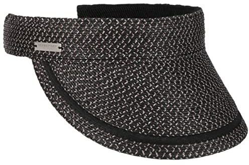 Seeberger Solvea Strohvisor Visor Sonnenvisor (One Size - schwarz)