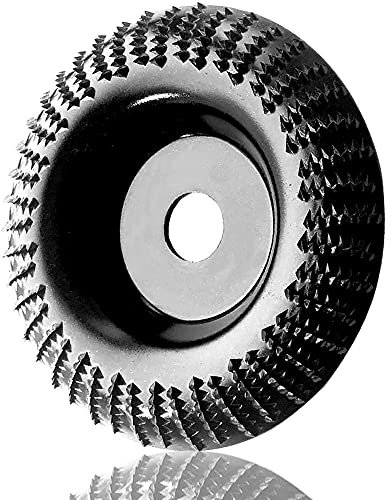 Carving Disc Sanding Disc Chains Saw Disc, Wood Grinding, Sanding Discs for Shaping, Sanding and Cutting 110 x 22 mm