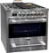 Kaiser Fornello a gas HGE 93505 R, Fornello elettrico a gas 90 cm/Gas naturale/Propano/Piastra griglia inclusa