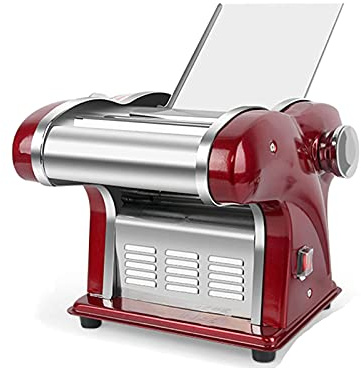 Electric Pasta Machine, Automatic Pasta Maker Machine, Stainless Steel Noodle Maker, 4 in 1 Dough Roller Noodle Cutting Machines (3 Blades)