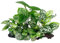 Smoothedo-Pets Aquarium-Dekoration, Ornamente, Zubehör, Betta-Fischversteck, Höhlenablage, weiches Blatt (Mix-Leaf-Set-C) (GZDY)