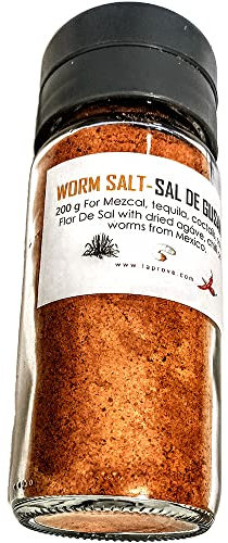 Sal mexicana de gusanos secos para mezcal con chile para mezcal y tequila 200 g