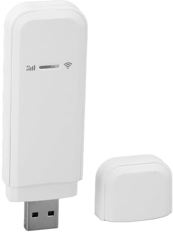ciciglow Entsperrter -4G-USB-LTE-UFI-Mobilfunk-Daten-WLAN-Router, Netzwerkkarte, WLAN-Hotspot-Modem-Dongle mit SIM-Kartensteckplatz, Unterstützt 10 Geräte