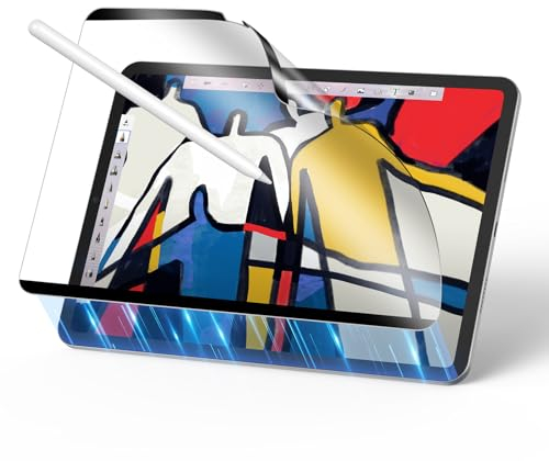ESR Magnetisch Paper-Feel Schutzfolie für iPad Pro 11 Zoll M4 (2024), Schreiben und Zeichnen wie auf Papier, Abnehmbar und Wiederverwendbar, Kompatibel mit Gehärtetem Film, Matte Oberfläche