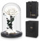 Lian Preserved Flower Real Rose in Glass Dome, Preserved Roses Never Withered Romantic Gifts for Female, Valentine's Day, Mother's Day, Birthday, Anniversary, Wedding and Christmas