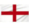 England Flag 5ft x 3ft, Large St Georges Flag with Brass Eyelets for St George's Day Party Decorations Football Sports Events