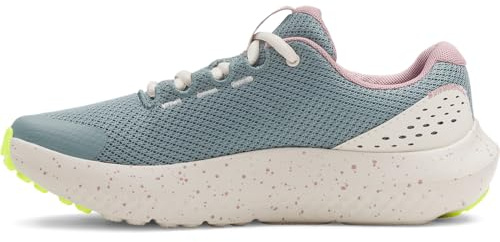Under Armour Ua Bgs Surge 4 Running Shoes, 323 Serpentine Stone Metallic Tourmaline Pink, 37 EU