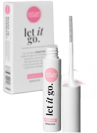 GirlGotLashes Let it go Remover Sensitive – Entfernung von DIY-Wimpernextensions – Sanft & Effektiv – Hautfreundlich & Schonend