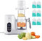 Babynahrungszubereiter,Babynahrungsprozessor,Multifunktionaler Babybrei Zubereiter,Baby Food Maker mit Dampfgarer,Mixer und Flaschenwärmer,zur schnellen und gesunden Baby Nahrungszubereitung