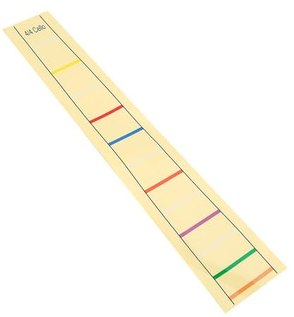 Adesivi per Marcatori di Posizione delle Dita del Violoncello per Principianti - Adesivi per l'etichetta della Scheda Tasti per 4/4, 3/4, 1/2, 1/4, 1/8 Violoncello - Marcatori di Tasti Facili da