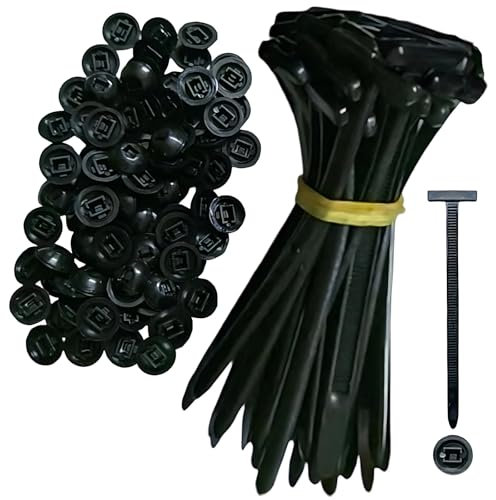 Fermacavi universale in nylon, 2026, resistente e autobloccante, fascette in nylon per auto, fascette in plastica multiuso, per riparazioni quotidiane dell'auto (50 pezzi)