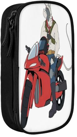 YINGD Biker Mice from Mars Pencil Case for Sewing Kits - Compact Organizer with Mesh Pockets for Needles, Thread, Scissors