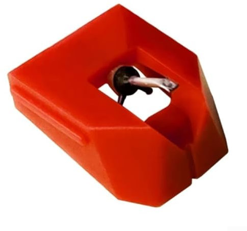 VMN95E Stylus for Audio Technica ATLP120X, aggiorna il tuo suono in vinile con tracciamento (rosso)