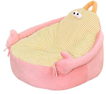 Générique Hundebett für Hunde, Schlafsofa für kleine Hunde, niedlich, Cartoon-Design, beruhigend, Schlafsofa für Wohnzimmer