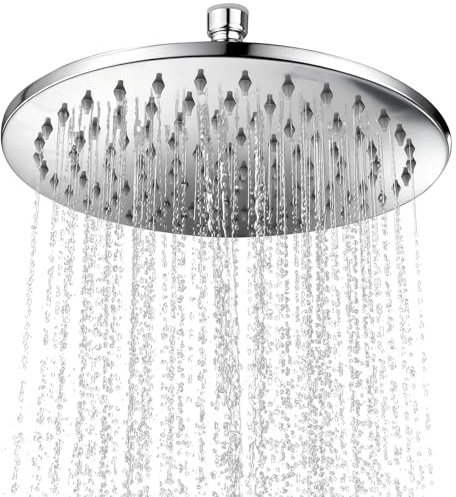 AYUMAL Rainfall Shower Head 9.3-Inch, Overhead Shower Head High Pressure