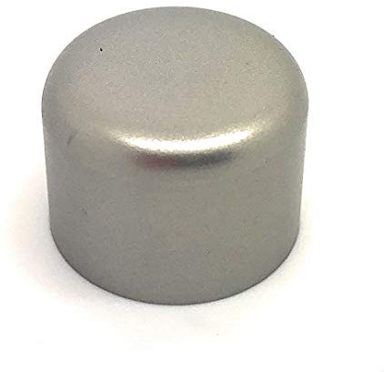 Varilight (Pack of 2) 6mm D Universal Replacement Brushed Steel Dimmer Light Switch Knob Silver Z2KSSx2