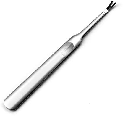 1PCS Argent Prefessional En Acier Inoxydable Nail Art Peau Morte Remover Fourchette D'ongle Cuticule Pusher Nipper Clipper Nail Cut Enlever Outil Nail Art Manucure Kits Pour Unisexe Adult