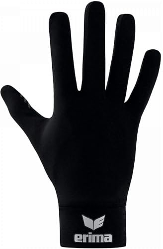 Erima Functional Feldspielerhandschuh schwarz, 4 (15 cm) Ohne Geschlecht