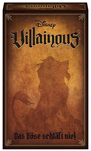 Ravensburger 26891 - Disney Villainous - Das Böse schläft nie - 2 Erweiterung von Villainous ab 10 Jahren für 2-3 Spieler