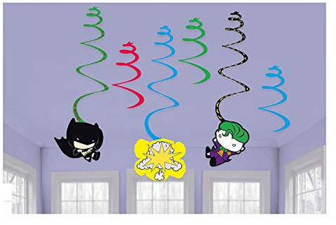 Batman & Joker Swirl Decor