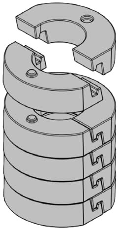 Edilkamin E804100 40 kg Speichersteine für Tally S und Tally Up S
