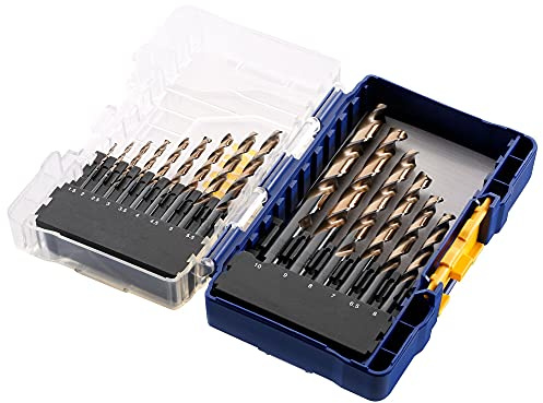 IRWIN IW3031503 Serie Turbomax HSS, 15 Stück, 1,5-10,0 mm