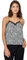 Kaporal - Top Noir et Blanc Femme - Nany - L - Noir