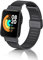 ToVioc Cinturino Compatibile con Xiaomi Mi Watch Lite, Cinturini in Acciaio Inossidabile da Adatto per Xiaomi Mi Watch Lite - Nero