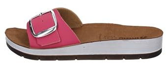 inblu Ciabatte Basse a Fascia Maxi Fibbia, Sandali Donna, Fucsia, 39 EU