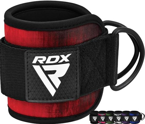 RDX Knöchelriemen, Krafttraining, Ring, Gewichtheben, Maschine, Befestigung, Ankle Straps, Fitness, Training, Klimmzugübungen der Beine, Männer und Frauen, Haus, Fitnessstudio, Training
