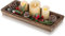 Romadedi Rectangle Wooden Decorative Tray：Rustic Wood Table Decor Tray for Centerpiece Living Dining Room Farmhouse Decoration Candle Platter，40cm