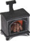 Rico Design Miniatur Kamin mit Licht 7x3,5x4,8cm Miniaturdeko Miniaturwelt Wichtel Wichteldeko